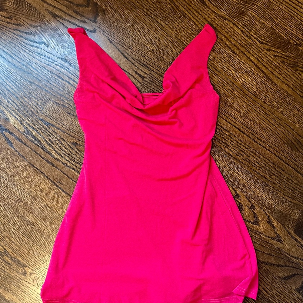 Princess Polly Pink Ruched Tank Top Blouse